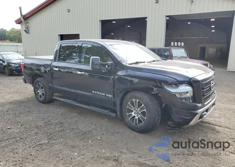 2020 Nissan Titan Sv z USA, uszkodzony, nr VIN 1N6AA1ED2LN500927